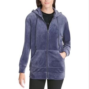 AERIE Offline Women's Purple/Blue Hoodie with pockets zip up size Small